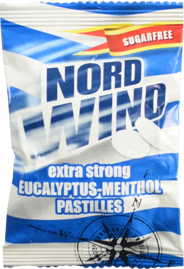 Цукерки Нордвiнд 25г евкалiпт та ментол