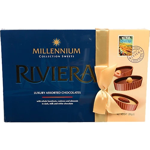 Шоколадні цукерки асорті Riviera Millennium 250г