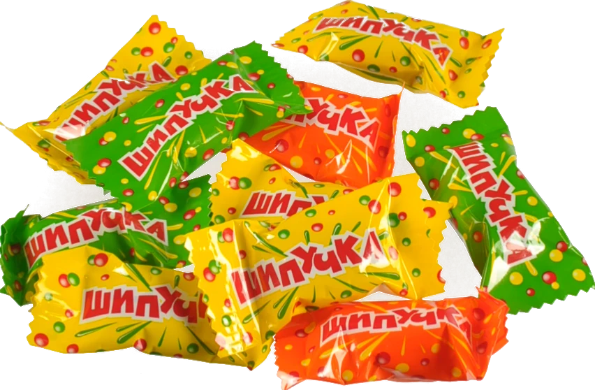 Карамель Рошен шипучка