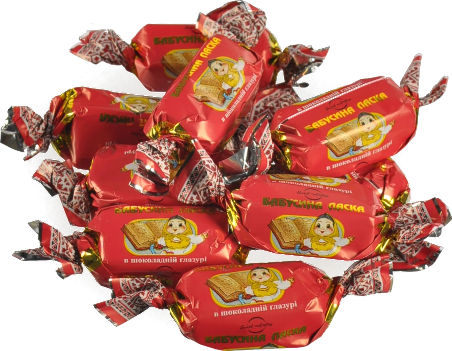 Цукерки Sweet Melodies бабусина ласка шоколадна глазур