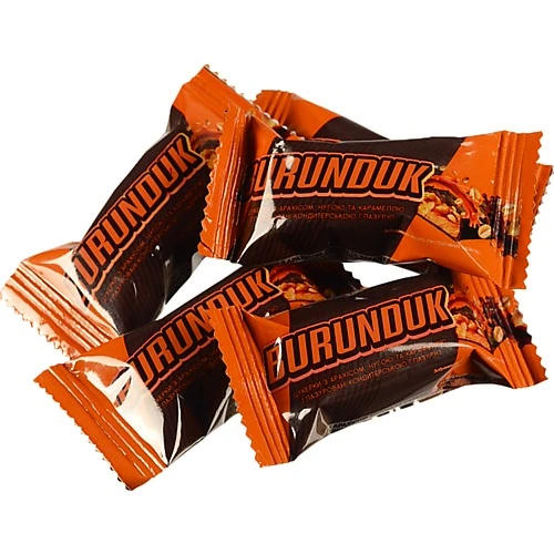 Цукерки Burunduk арахіс карамель нуга