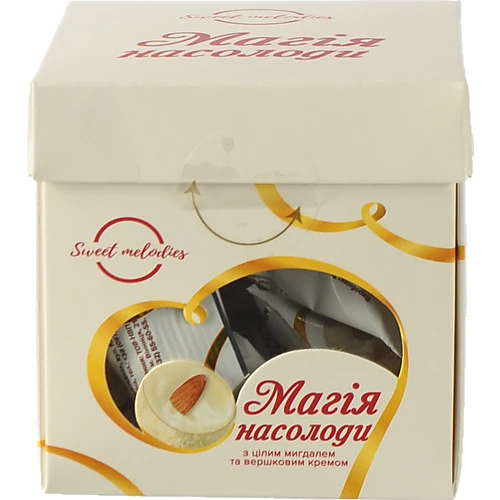 Цукерки Sweet melodies 160г магія насолоди мигдаль