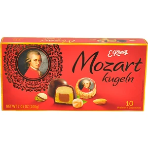 Цукерки фісташковий марципан в шоколаді Mozartkugeln Schluckwerder к/у 200г