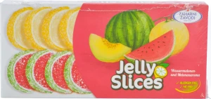 Цукерки Zaharni Zavodi 180г желейні диня кавун Jelly Slices