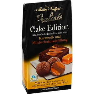 Цукерки Maitre Truffout 148г праліне cake edition карамель