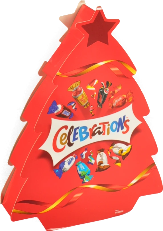 Набір цукерок та печива Новорічна ялинка Celebrations к/у 215г