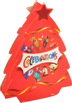 Набір цукерок та печива Новорічна ялинка Celebrations к/у 215г