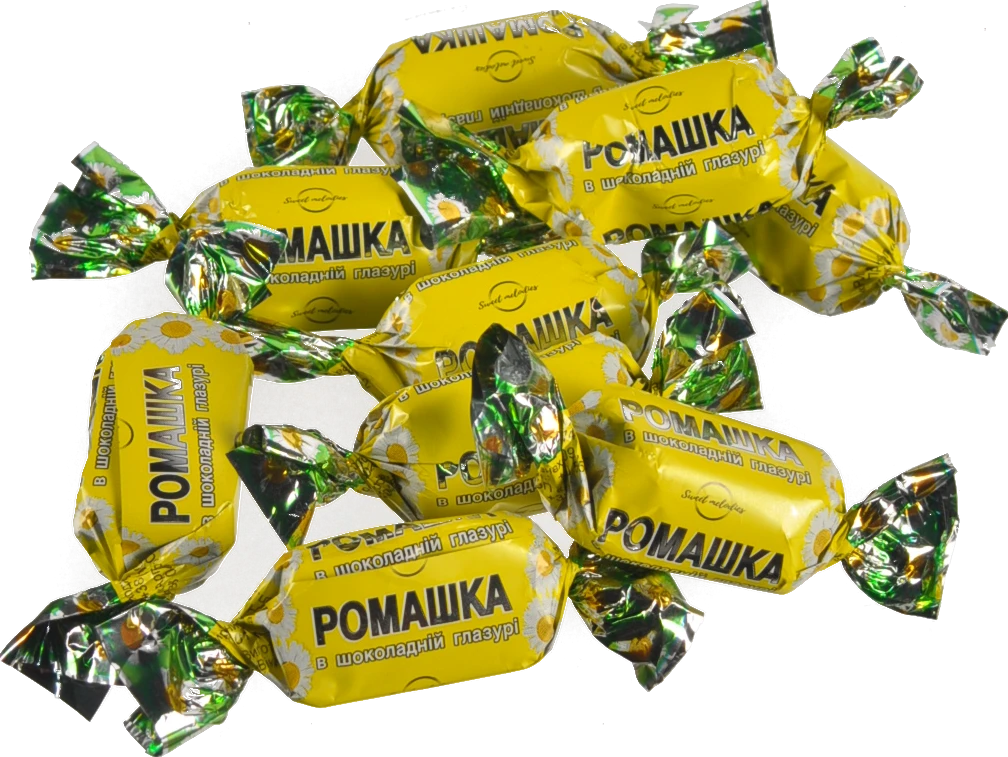 Цукерки Sweet Melodies ромашка шоколадна глазур