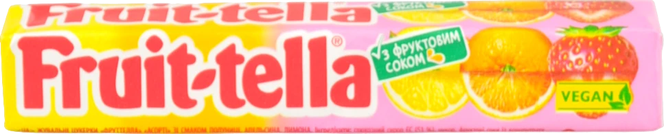 Цукерки жувальні з натуральним соком Смаки від природи Fruittella м/у 42,5г