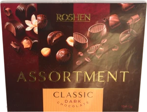 Цукерки шоколадні Classic Assortment Roshen к/у 154г