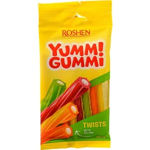 Цукерки желейні Roshen Yummi Gummi Twists 70г