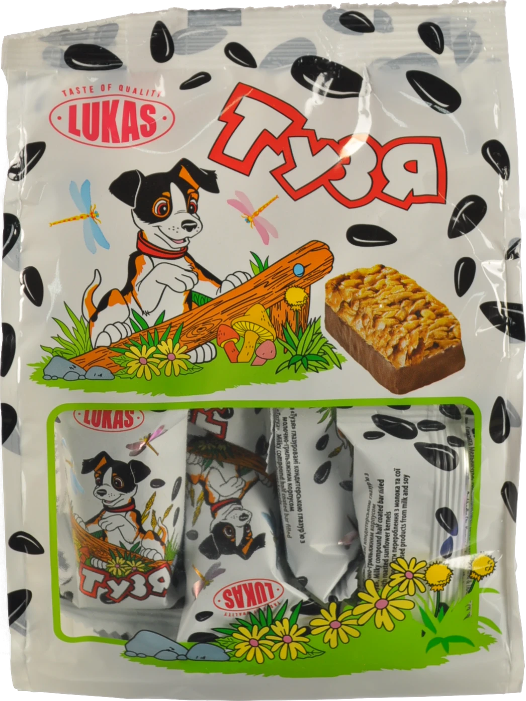 Цукерки глазуровані Тузя Lucas м/у 180г