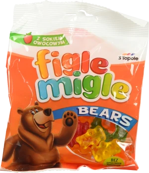 Желейні цукерки 3 Тополя 80г ведмедики