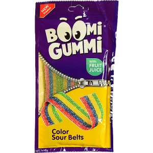 Цукерки желейні Boomi Gummi Sour Belts 70г