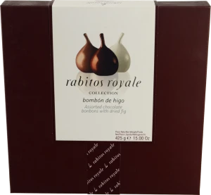 Інжир Rabitos Royale 425г шоколад асорті