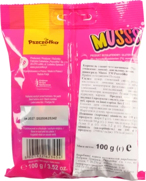 Цукерки Pszczolka 100г musss mix