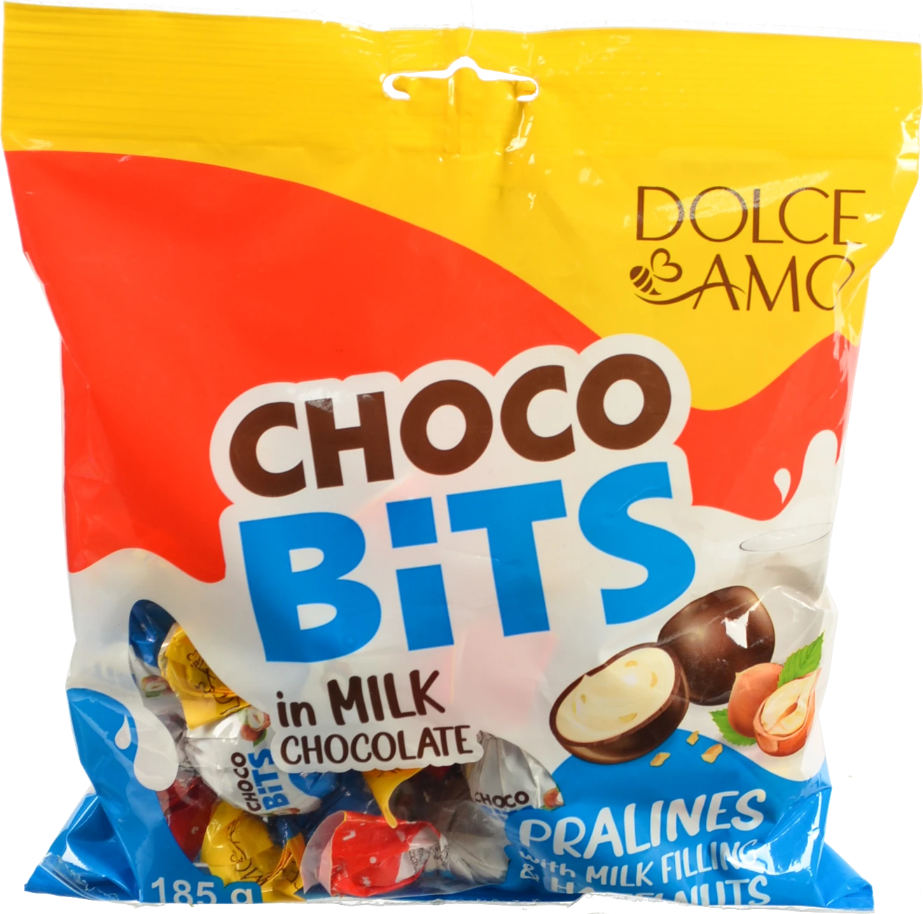 Цукерки Pszczolka 185г choco bits шоколадні купити в Одесі за