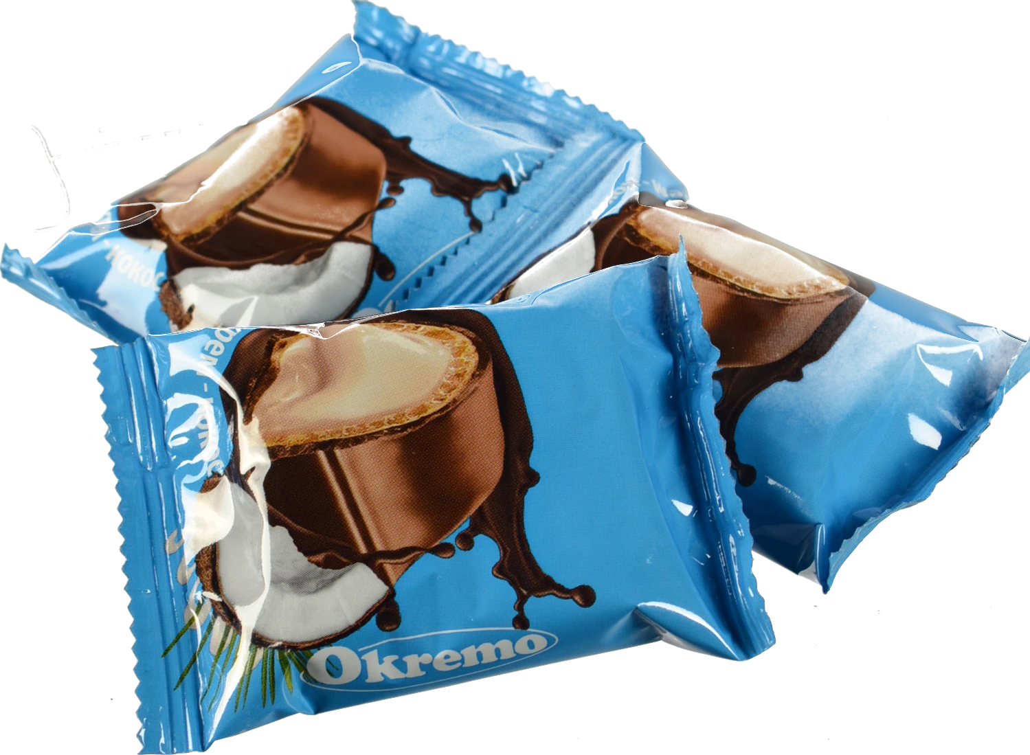 Цукерки Okremo вафельні крем кокос