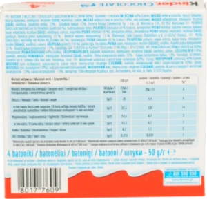 Шоколад молочний з молочною начинкою Chocolate Kinder к/у 4х12.5г