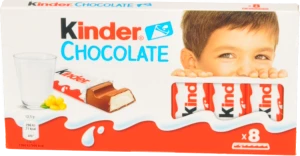 Шоколад молочний з молочною начинкою Chocolate Kinder к/у 100г