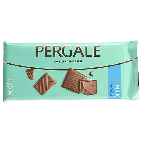 Шоколад Pergale 85гр молочний