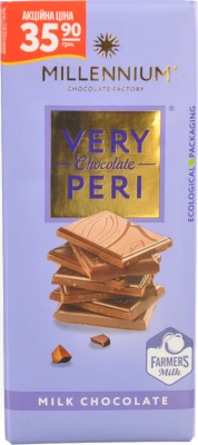 Шоколад Millennium 85г very peri молочний Акція