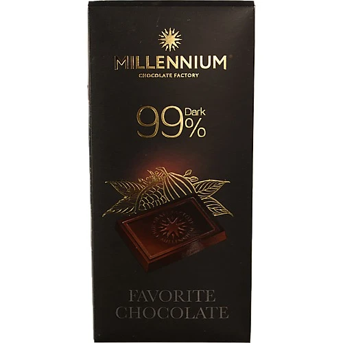 Шоколад 99% чорний Favorite Millennium к/у 100г