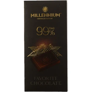 Шоколад 99% чорний Favorite Millennium к/у 100г