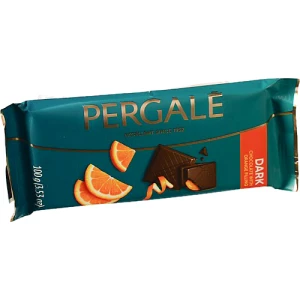 Шоколад Pergale 100г чорний апельсин
