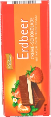 Шоколад Bohme 100г 62% полуниця темний