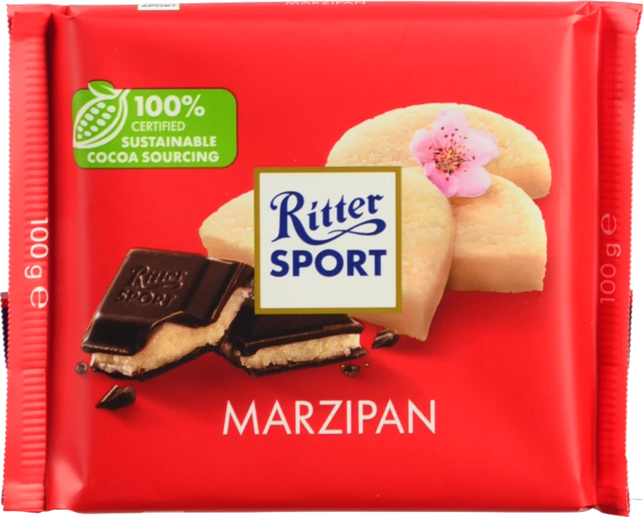 Шоколад Marzipan Ritter Sport 100г