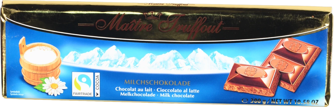 Шоколад Maitre Truffout 300г молочний