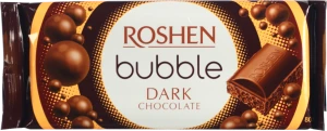 Шоколад пористий Dark Bubble Roshen м/у 80г