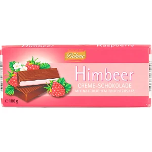 Шоколад Bohme 100г 62% малина темний