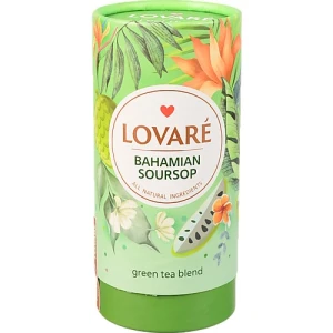 Чай зелений Lovare Bahamian Soursop 80г туба