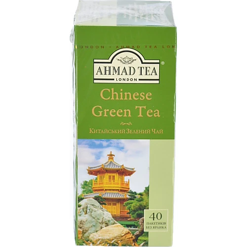 Чай Ахмад 40п китайський зелений