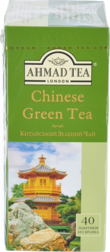 Чай Ахмад 40п китайський зелений
