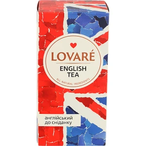 Чай Lovare Англійський сніданок 24 пакетики