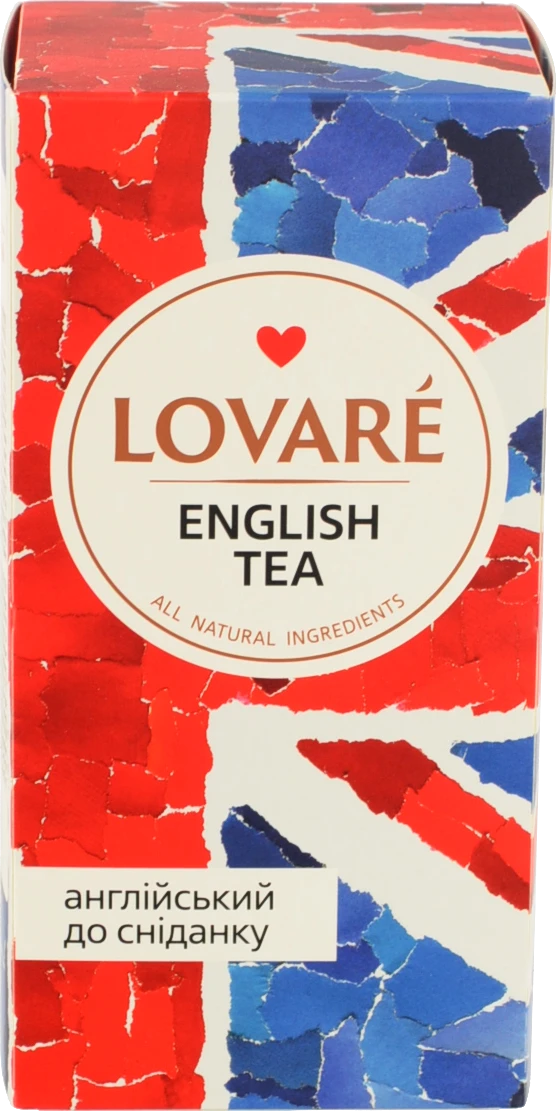 Чай Lovare Англійський сніданок 24 пакетики