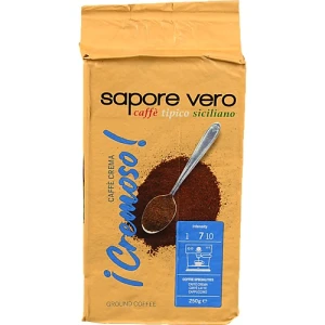 Кава Sapore Vero 250г cremoso мелена