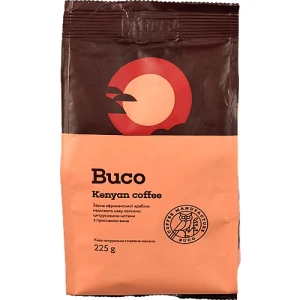 Кава натуральна смажена мелена Kenyan coffee Buco м/у 225г