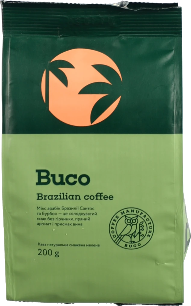 Кава Buco Brazilian 200г мелена