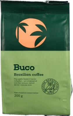 Кава Buco Brazilian 200г мелена