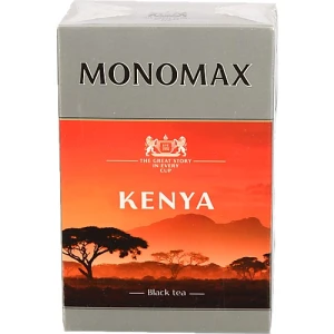 Чай чорний кенійський байховий листовий Kenya Monomax к/у 90г
