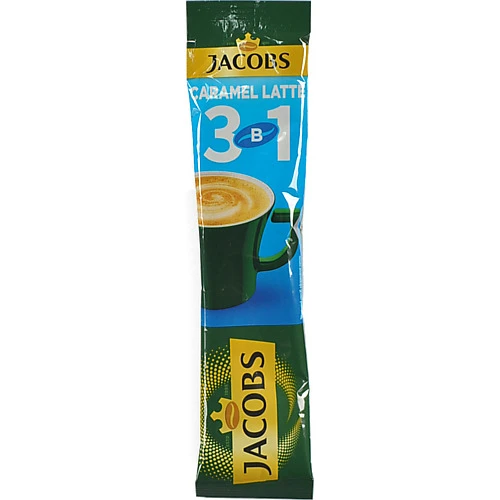 Напій кавовий розчинний 3в1 Caramel Latte Jacobs 12.3г