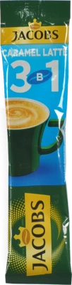 Напій кавовий розчинний 3в1 Caramel Latte Jacobs 12.3г