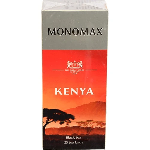Чай чорний кенійський байховий Kenya Monomax к/у 25х2г