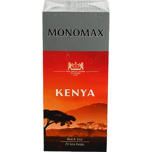 Чай чорний кенійський байховий Kenya Monomax к/у 25х2г