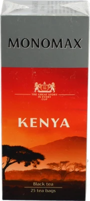 Чай чорний кенійський байховий Kenya Monomax к/у 25х2г
