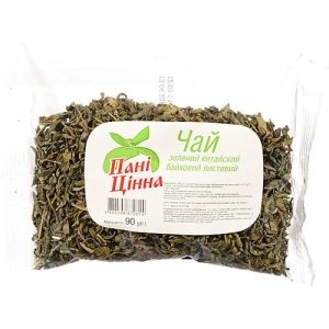 Чай Пані Цінна 90г зелений байховий листовий